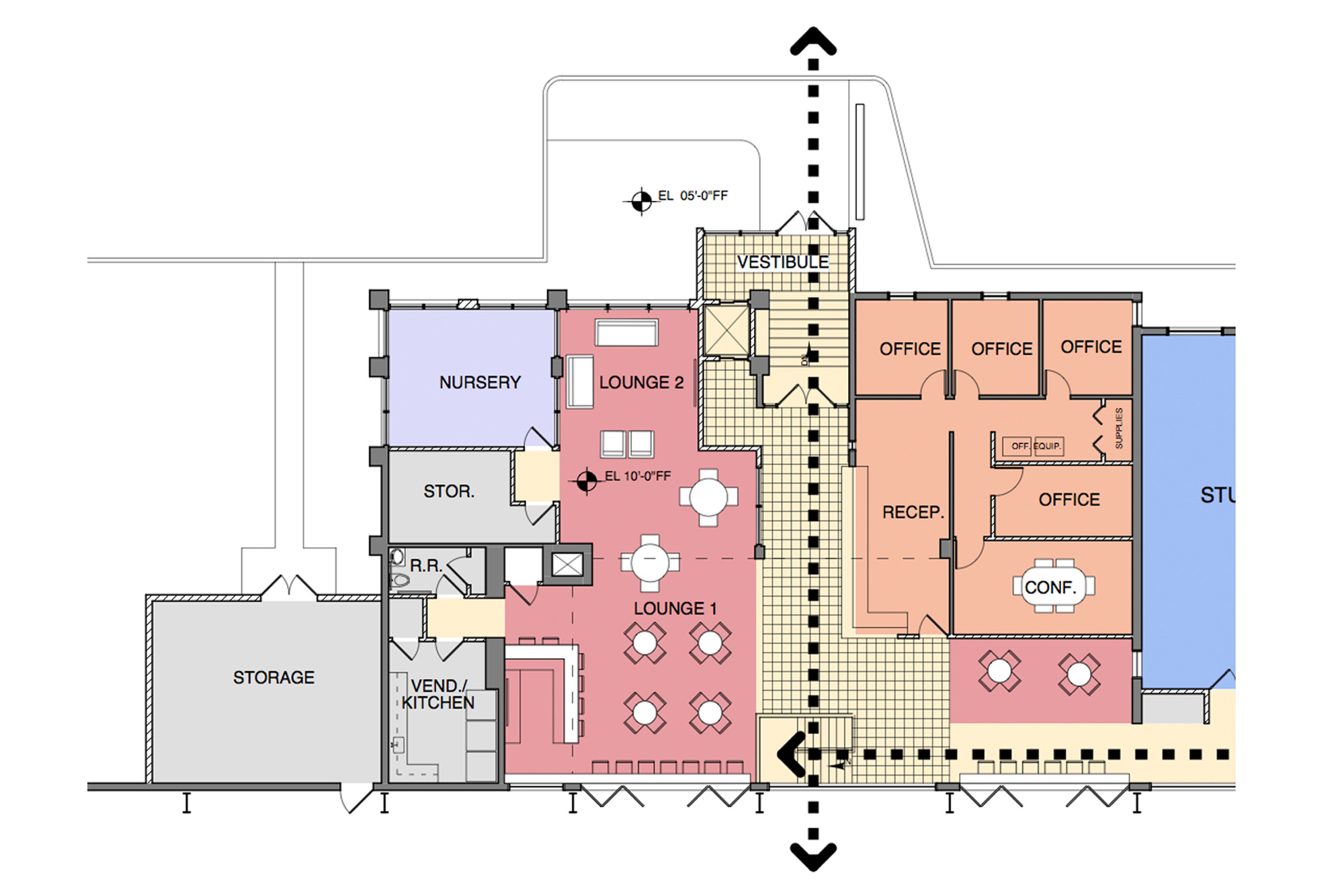 Tennis Center Plan